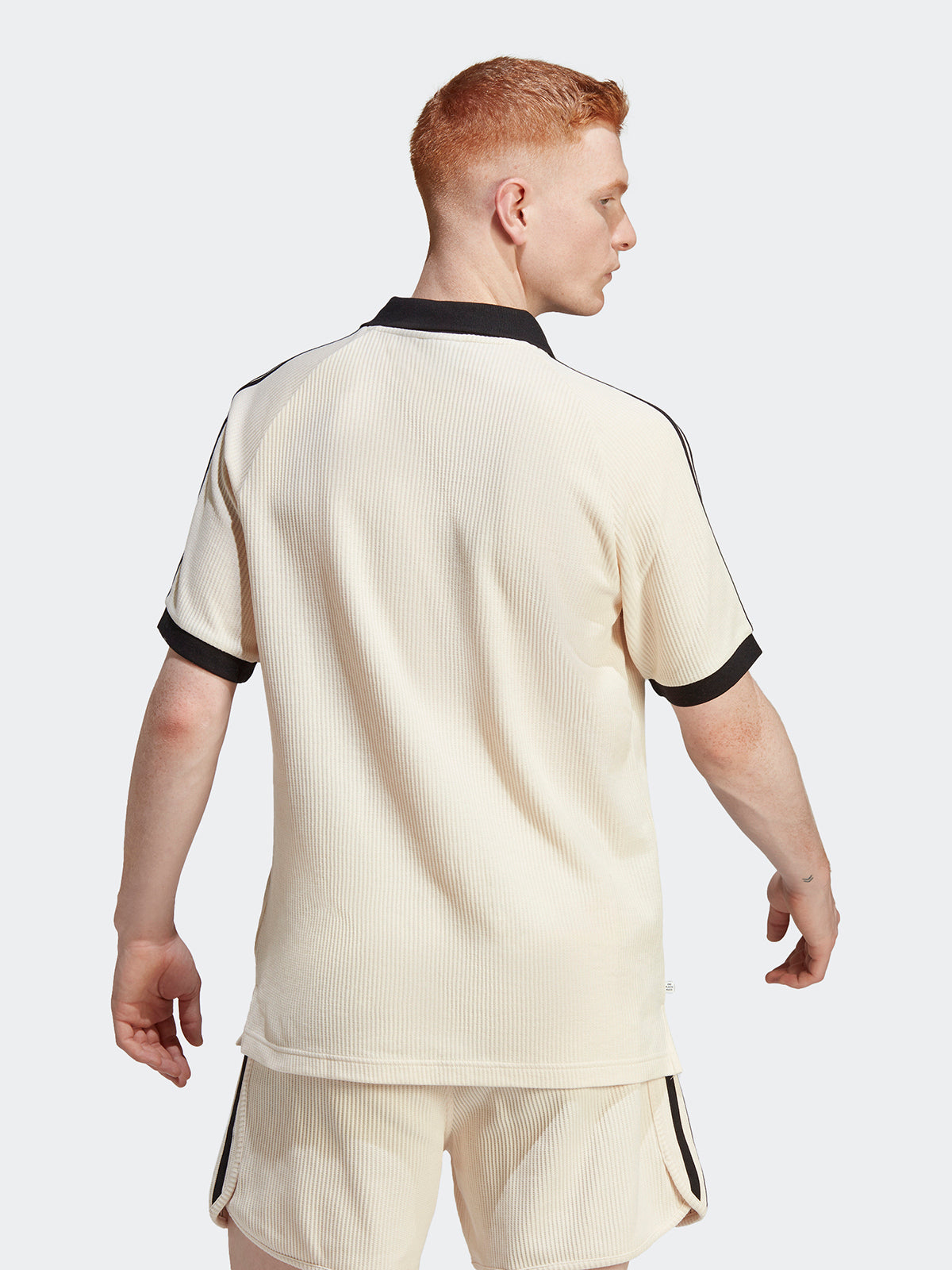 חולצת פולו בגזרה רחבה- Adidas Originals|אדידס אוריג'ינלס