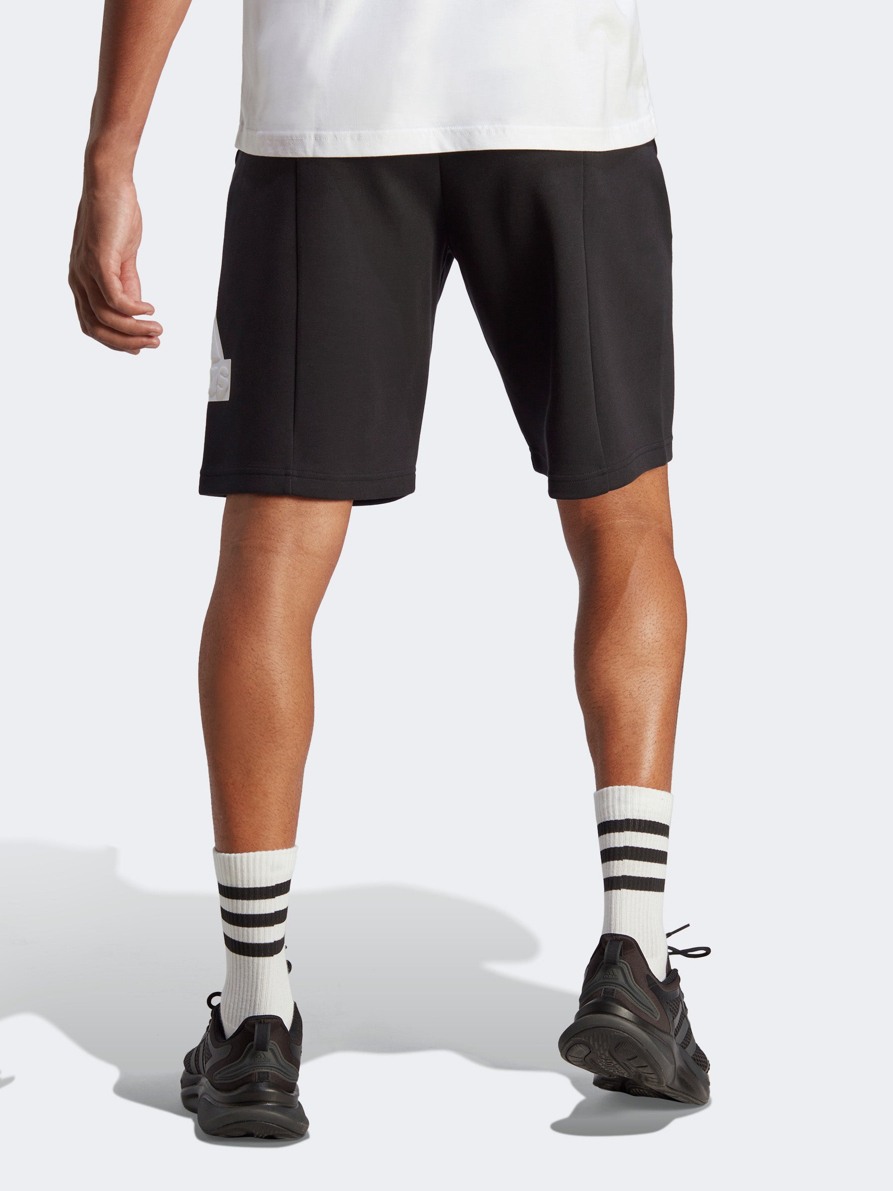 מכנסיים קצרים עם הדפס לוגו המותג- adidas performance|אדידס פרפורמנס