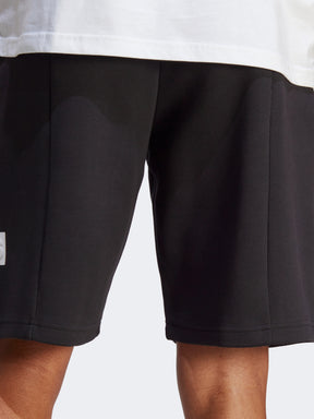 מכנסיים קצרים עם הדפס לוגו המותג