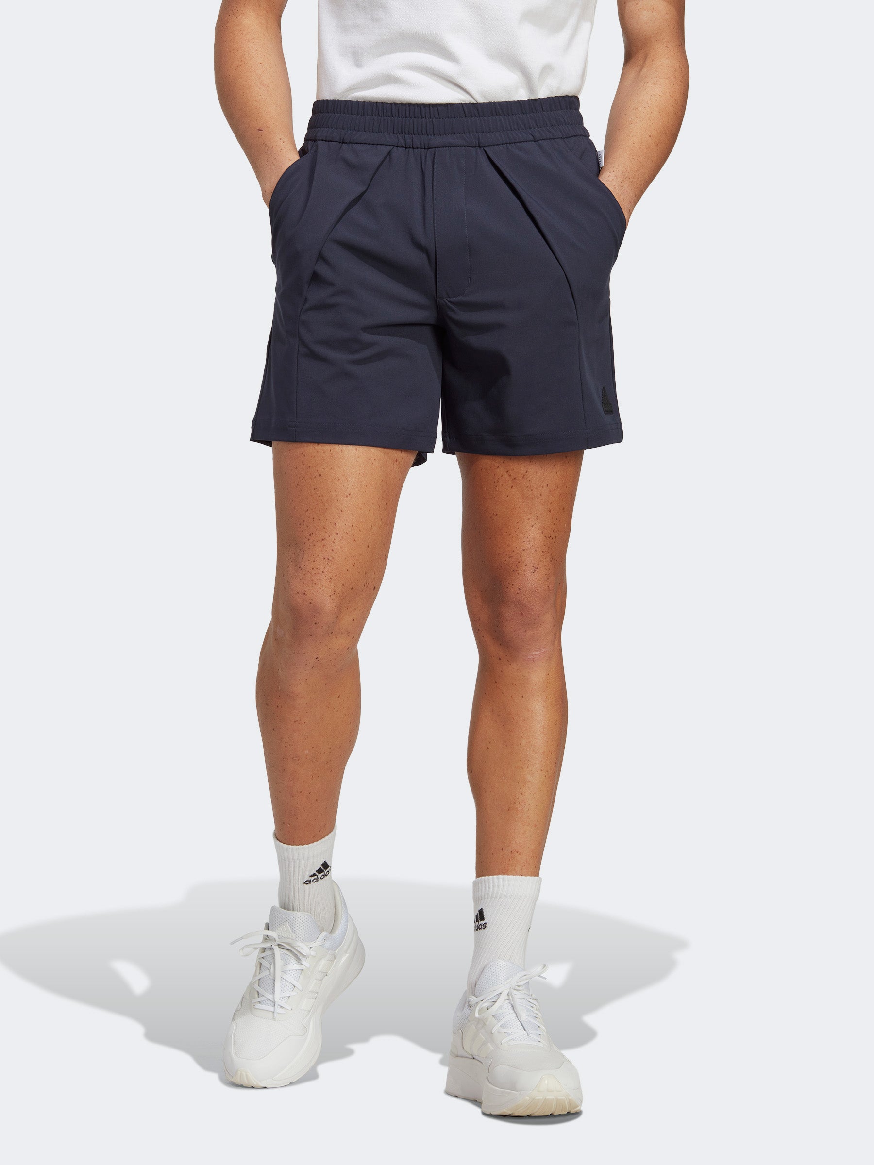 מכנסיים קצרים בשילוב קפלים- adidas performance|אדידס פרפורמנס