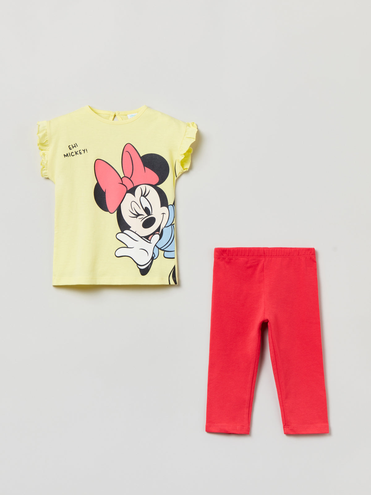 סט טישרט וטייץ עם הדפס Disney / תינוקות- OVS|או. וי. אס