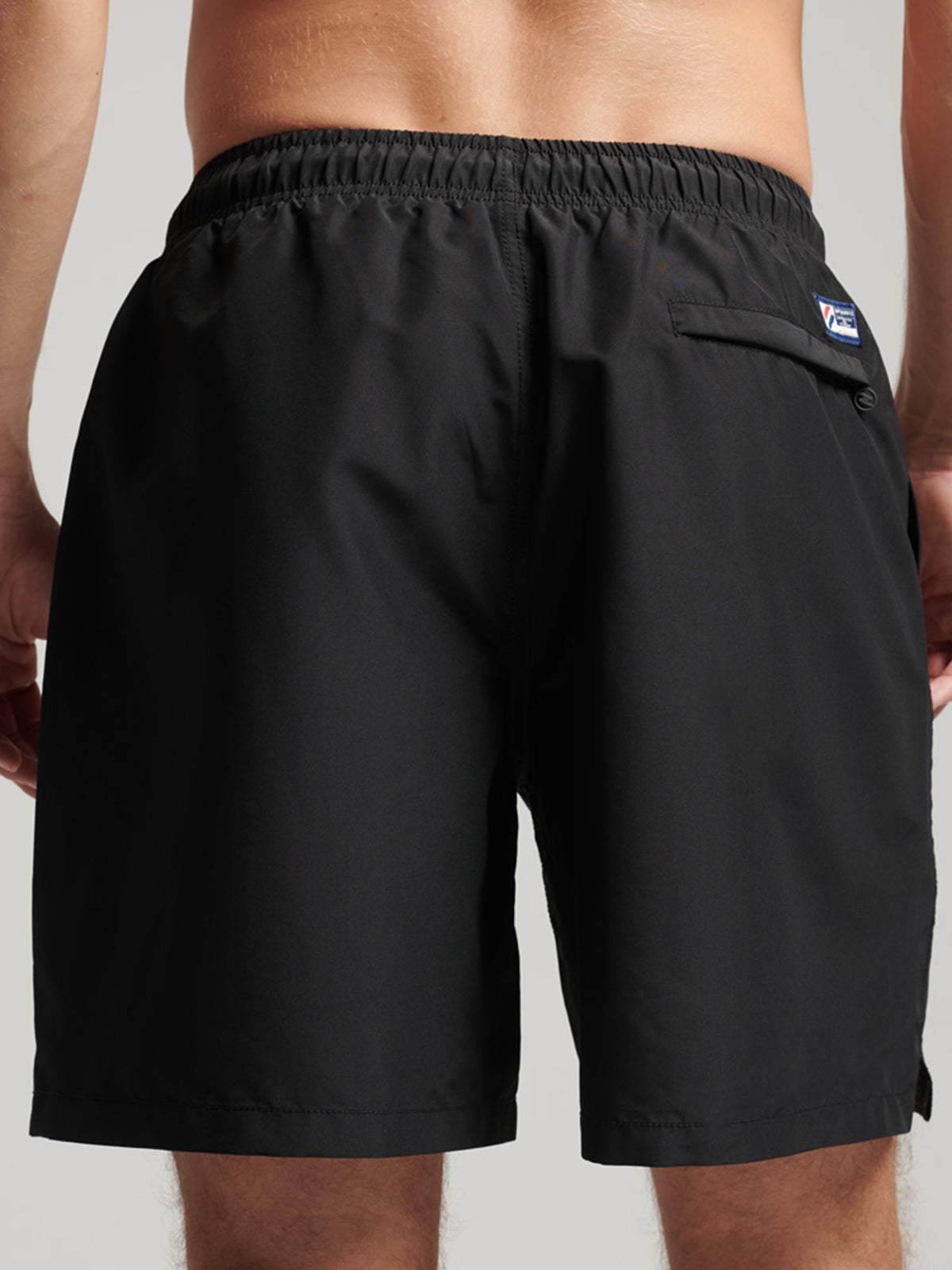 מכנסי בגד ים עם לוגו מודפס- Super Dry|סופר דריי